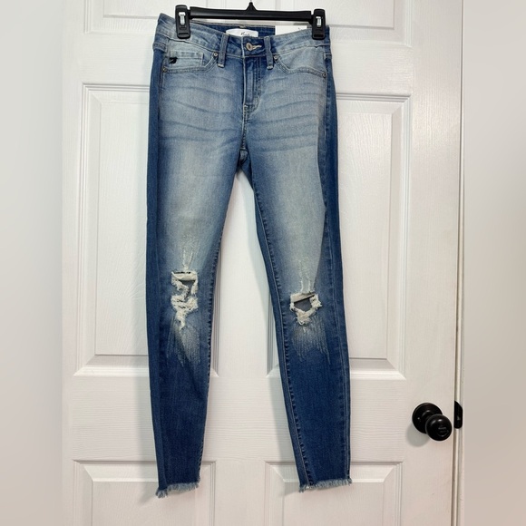 KanCan Denim - KanCan Light Blue Distressed Skinny Jeans